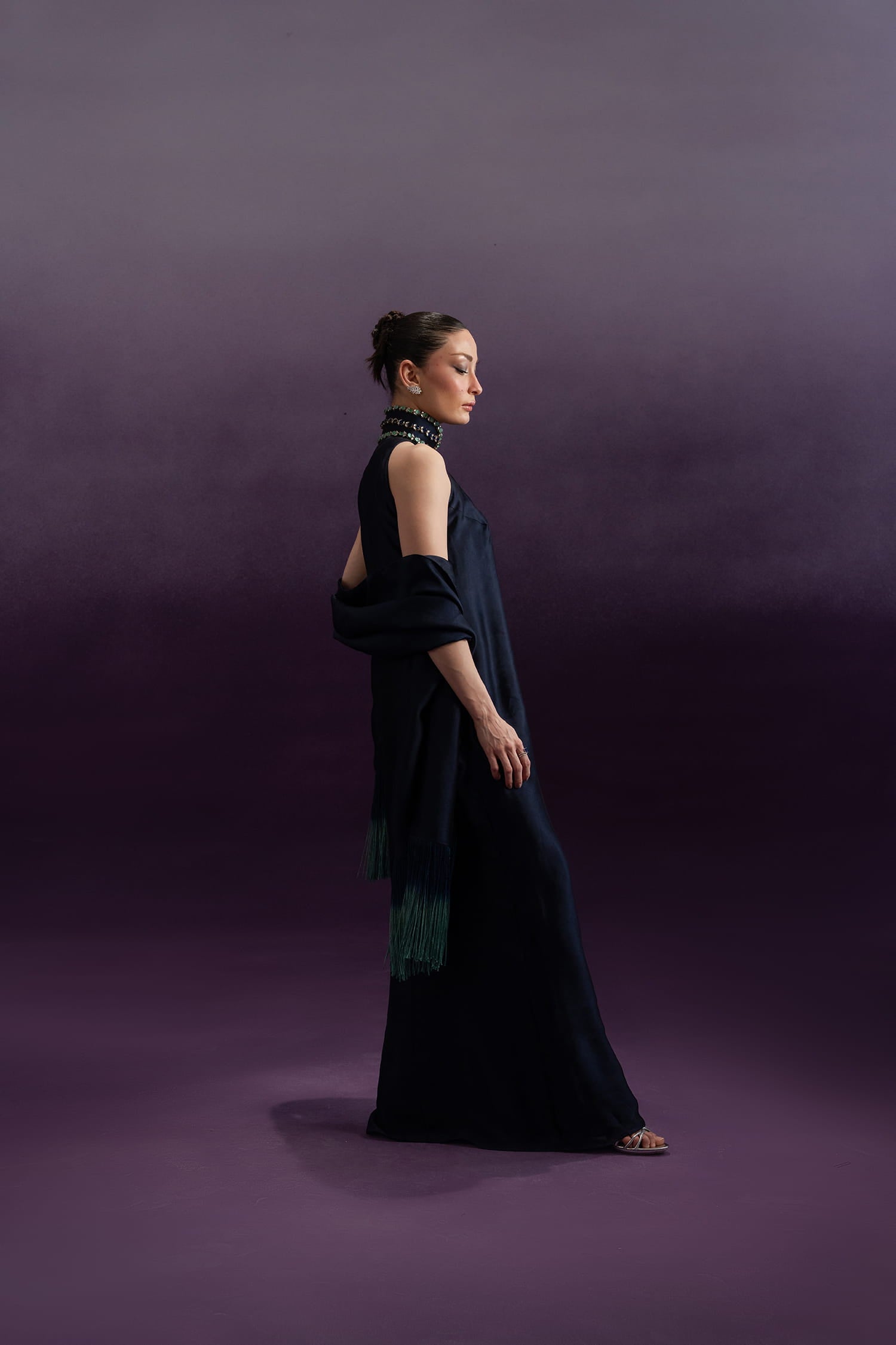 Clouded Romance Kaftan