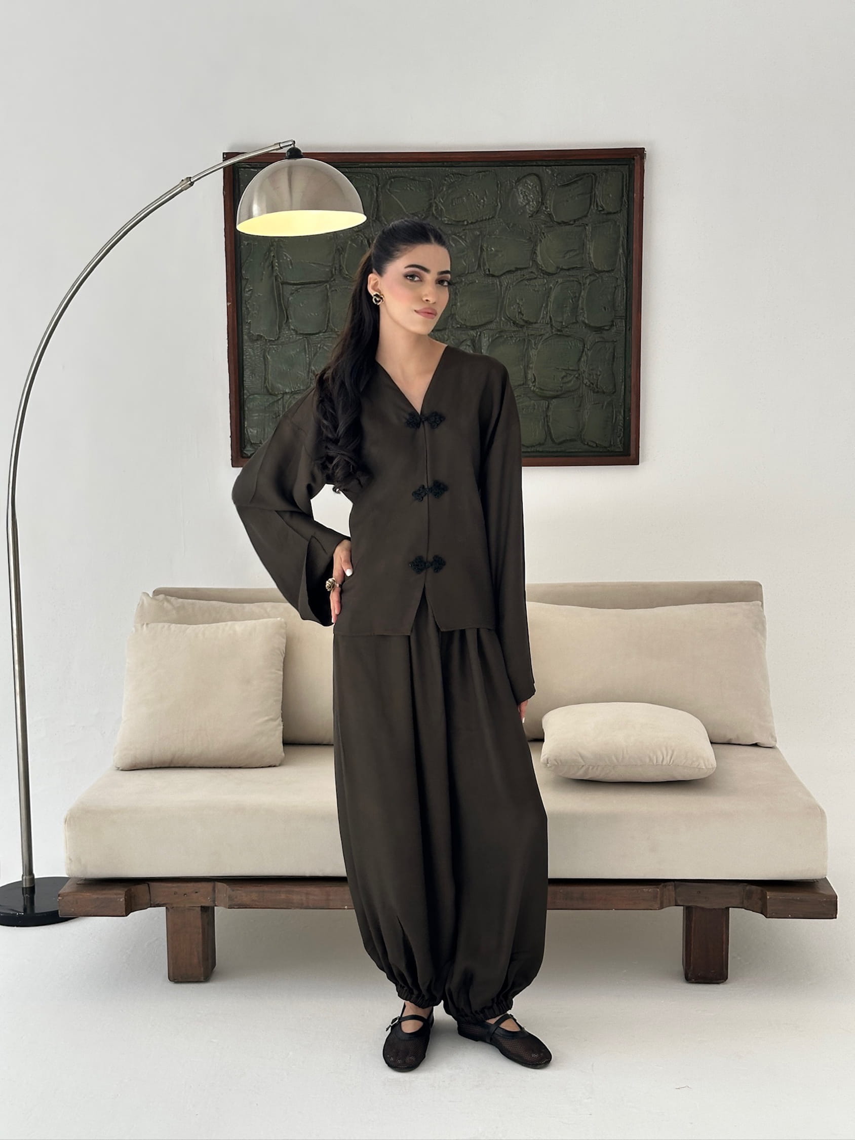 Harper Mandarin Tailored co ord set