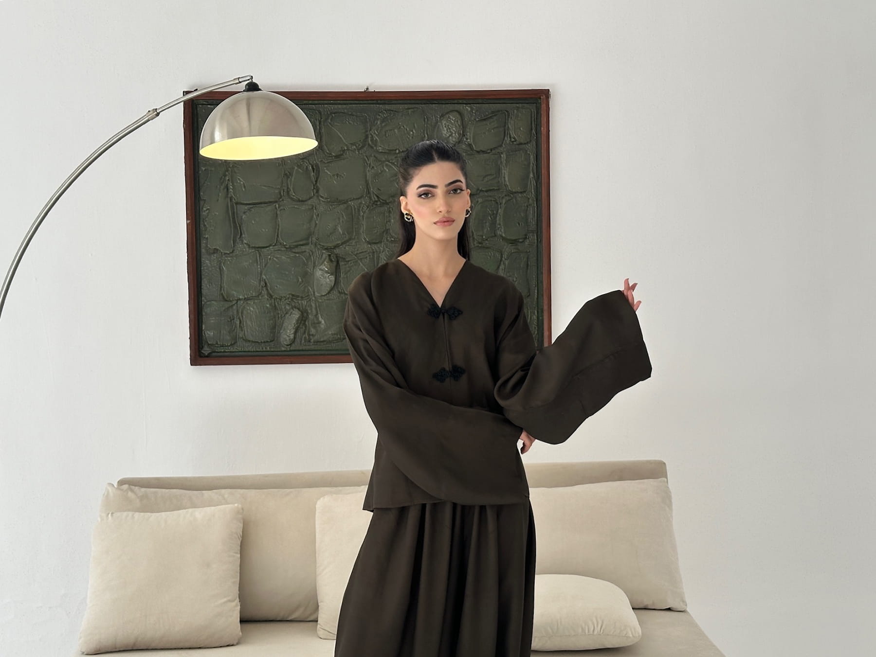 Harper Mandarin Tailored co ord set