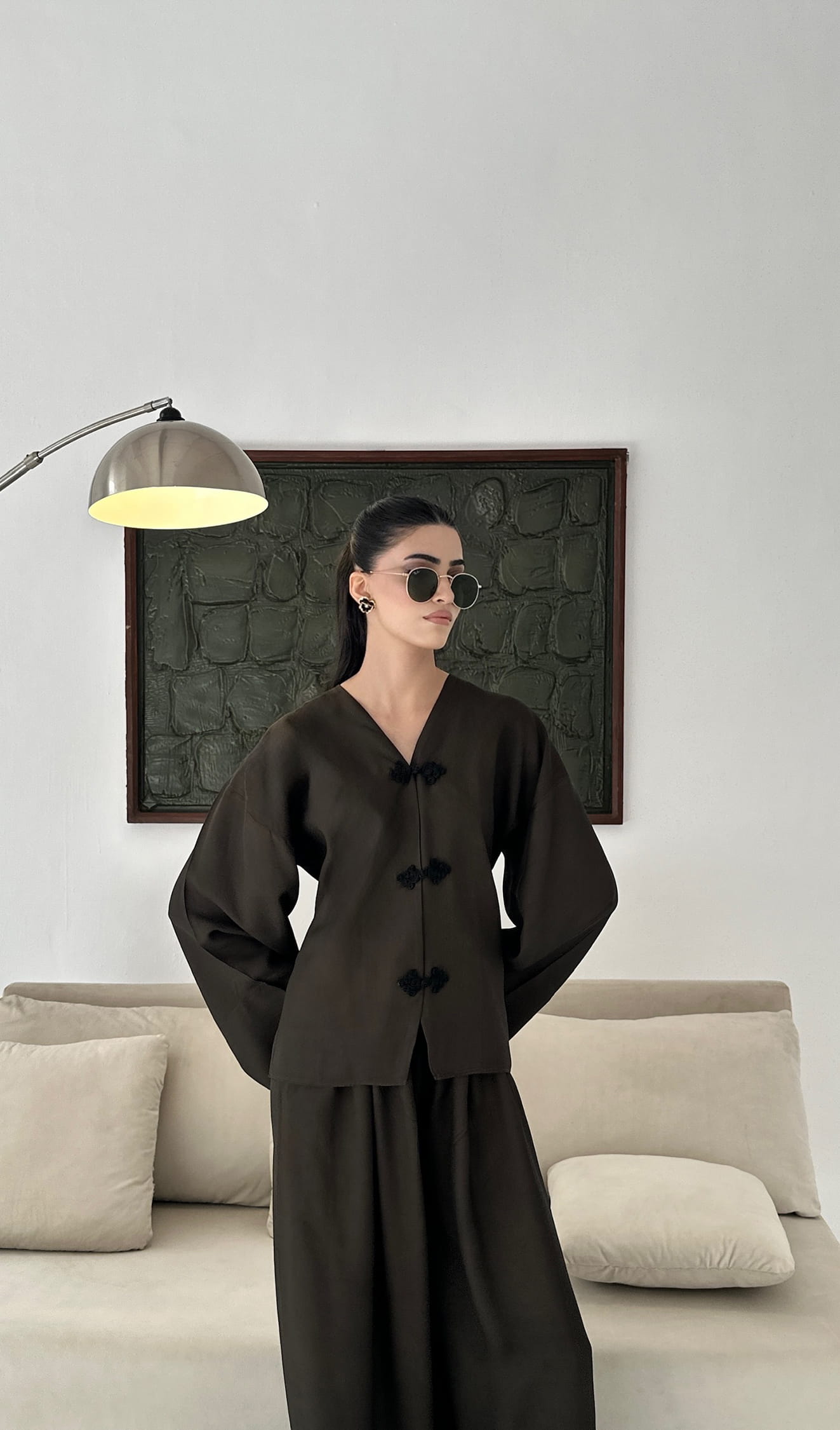 Harper Mandarin Tailored co ord set