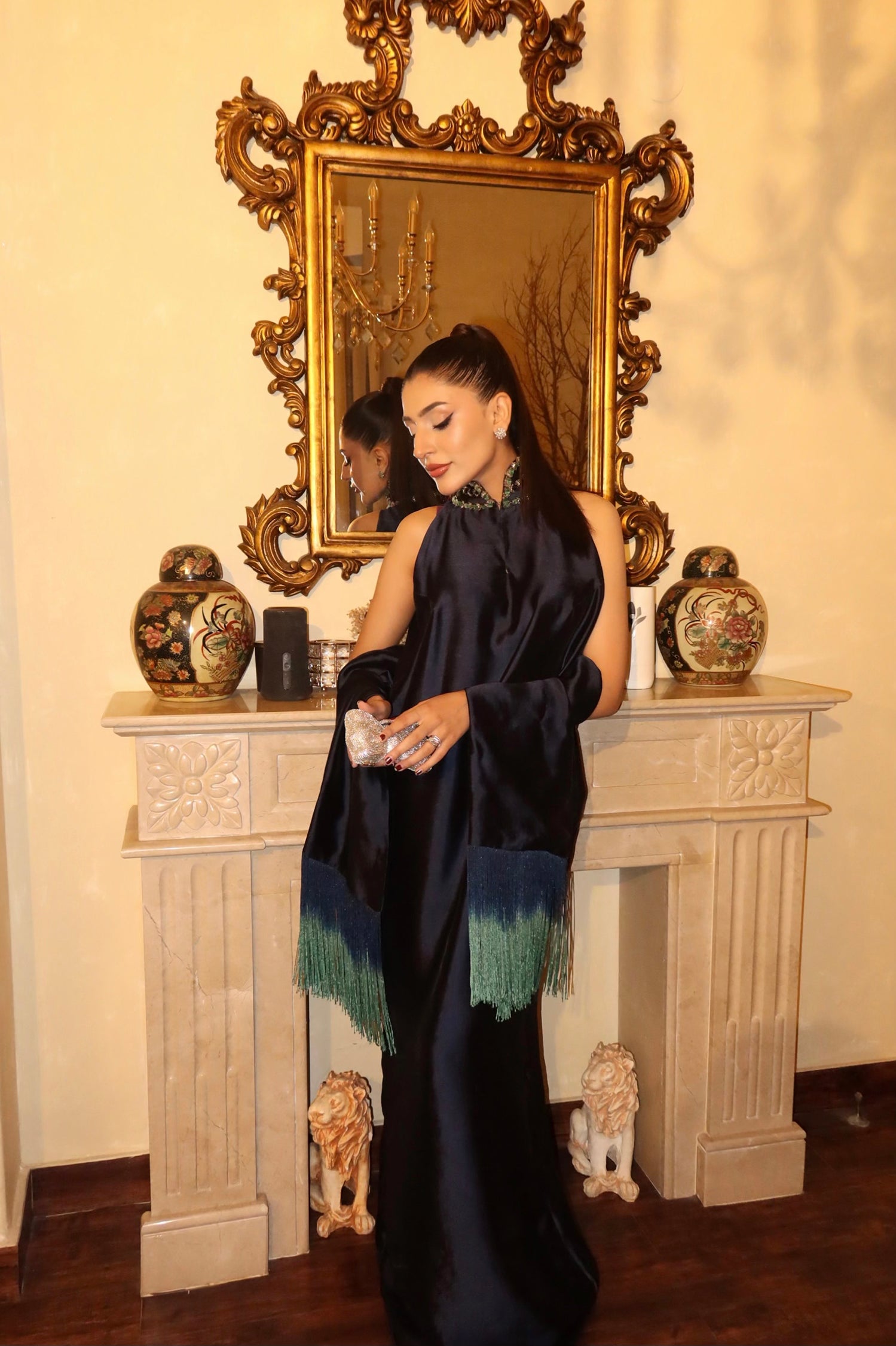 Clouded Romance Kaftan