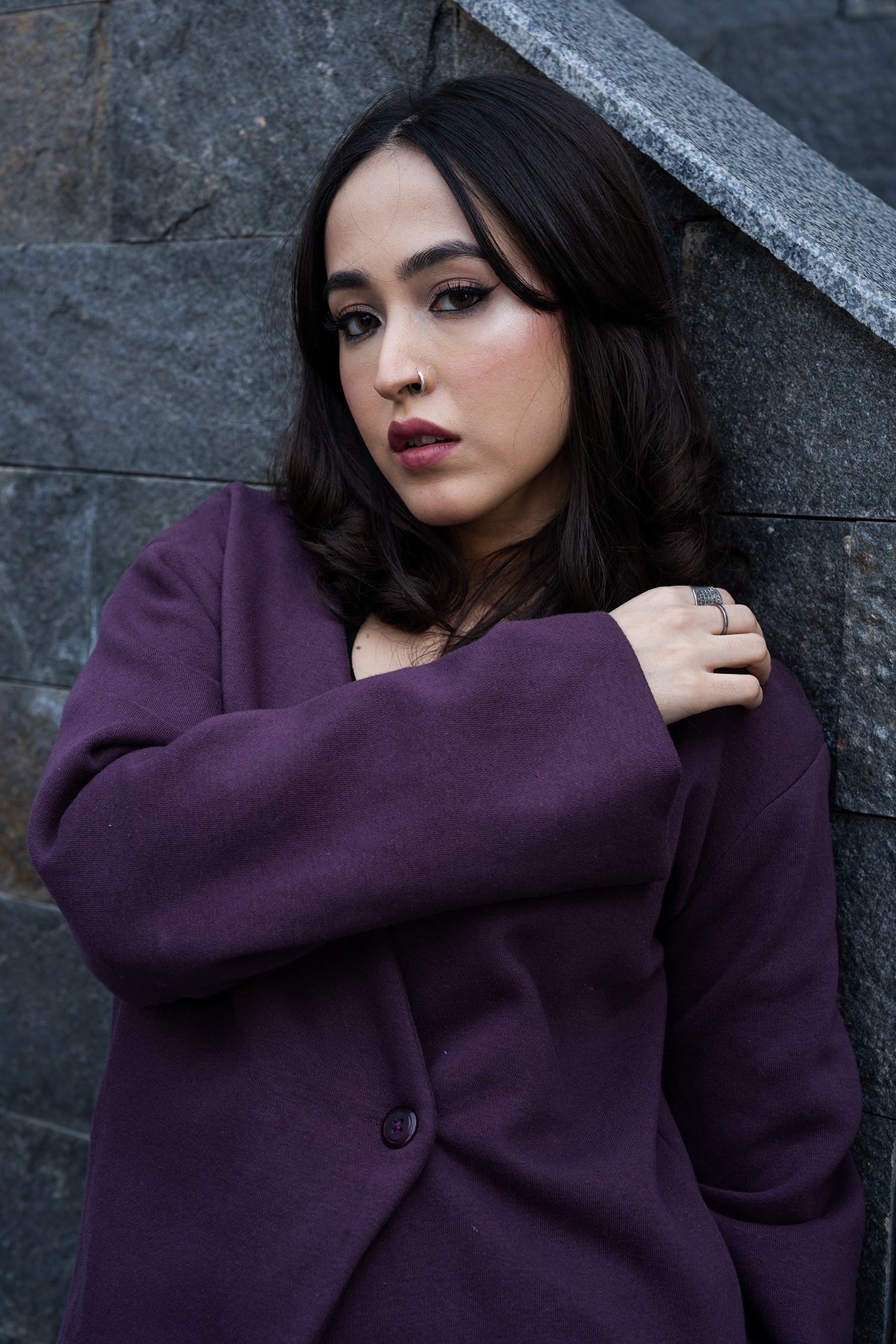 Plum Dusk Top