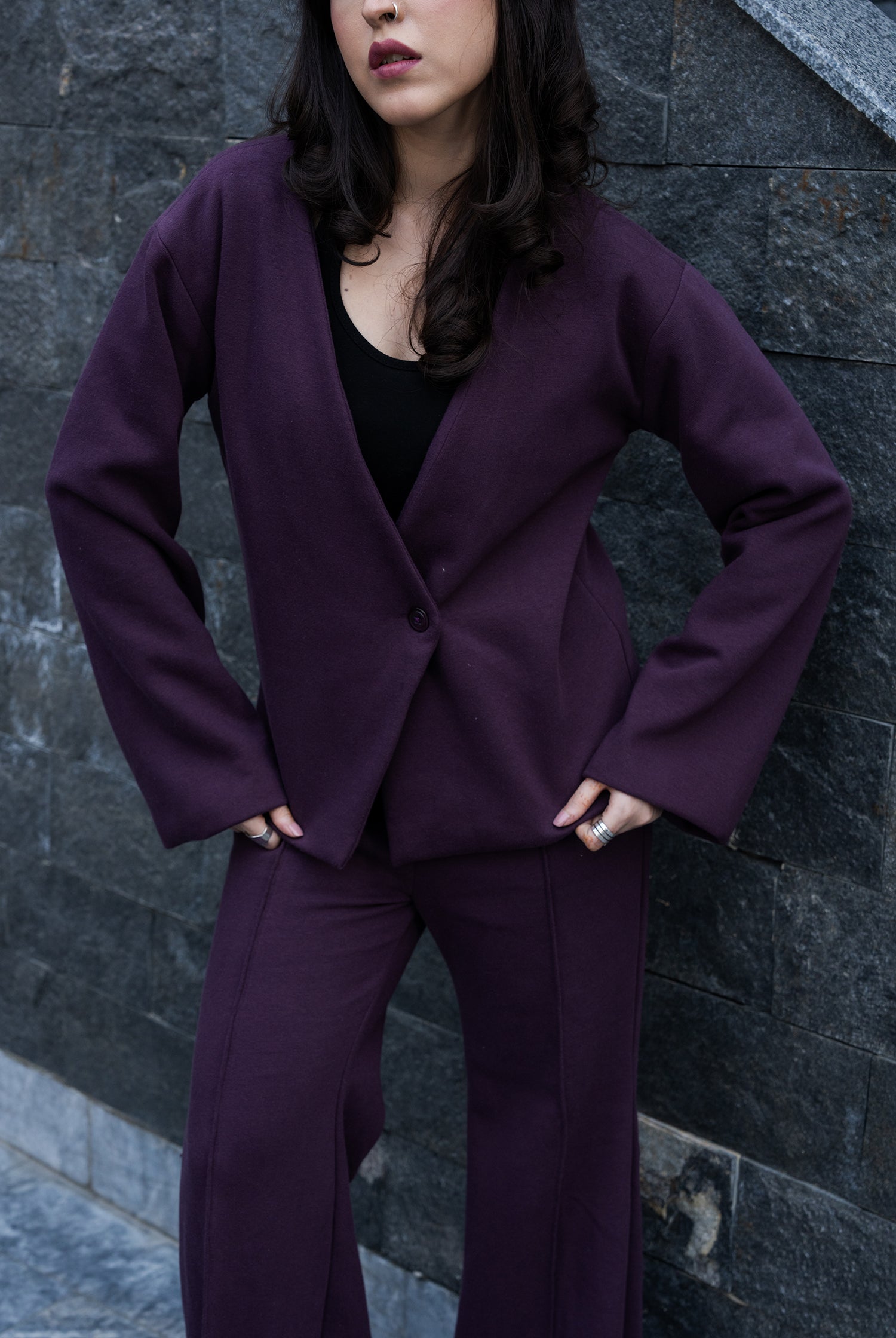 Plum Dusk Top