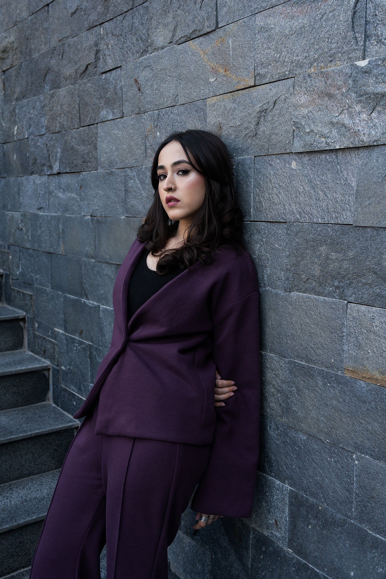 Plum Dusk Top