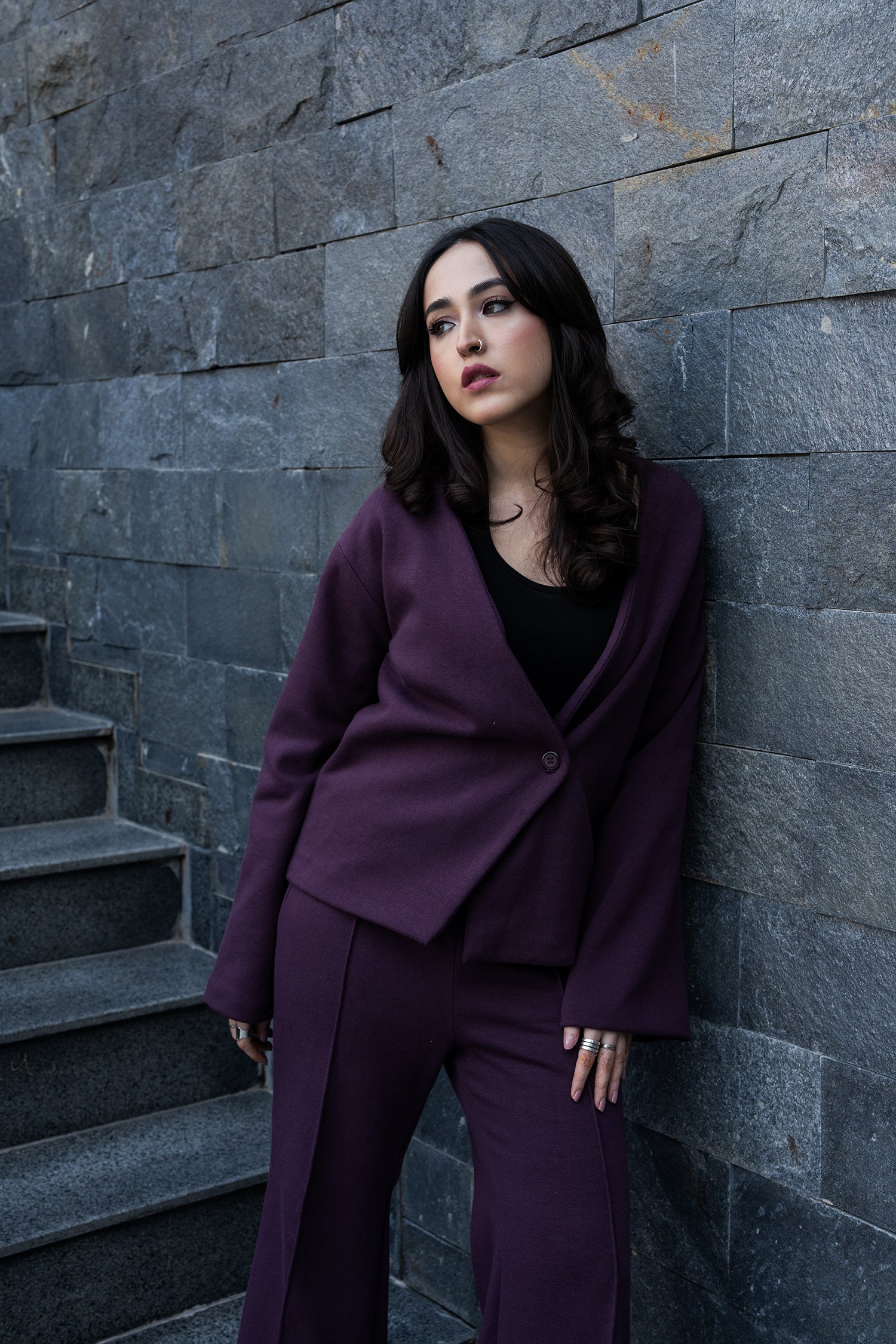 Plum Dusk Top