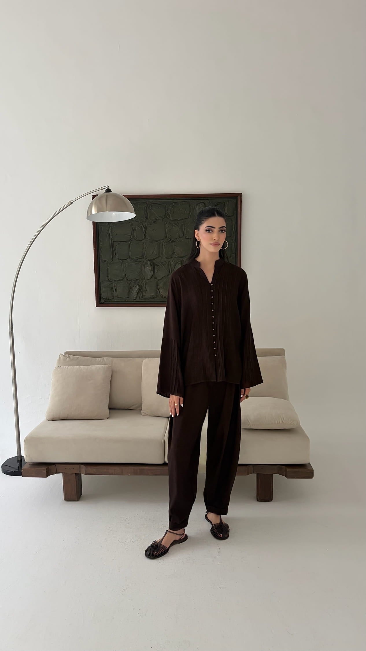 Pleated Ease Co-ord Set