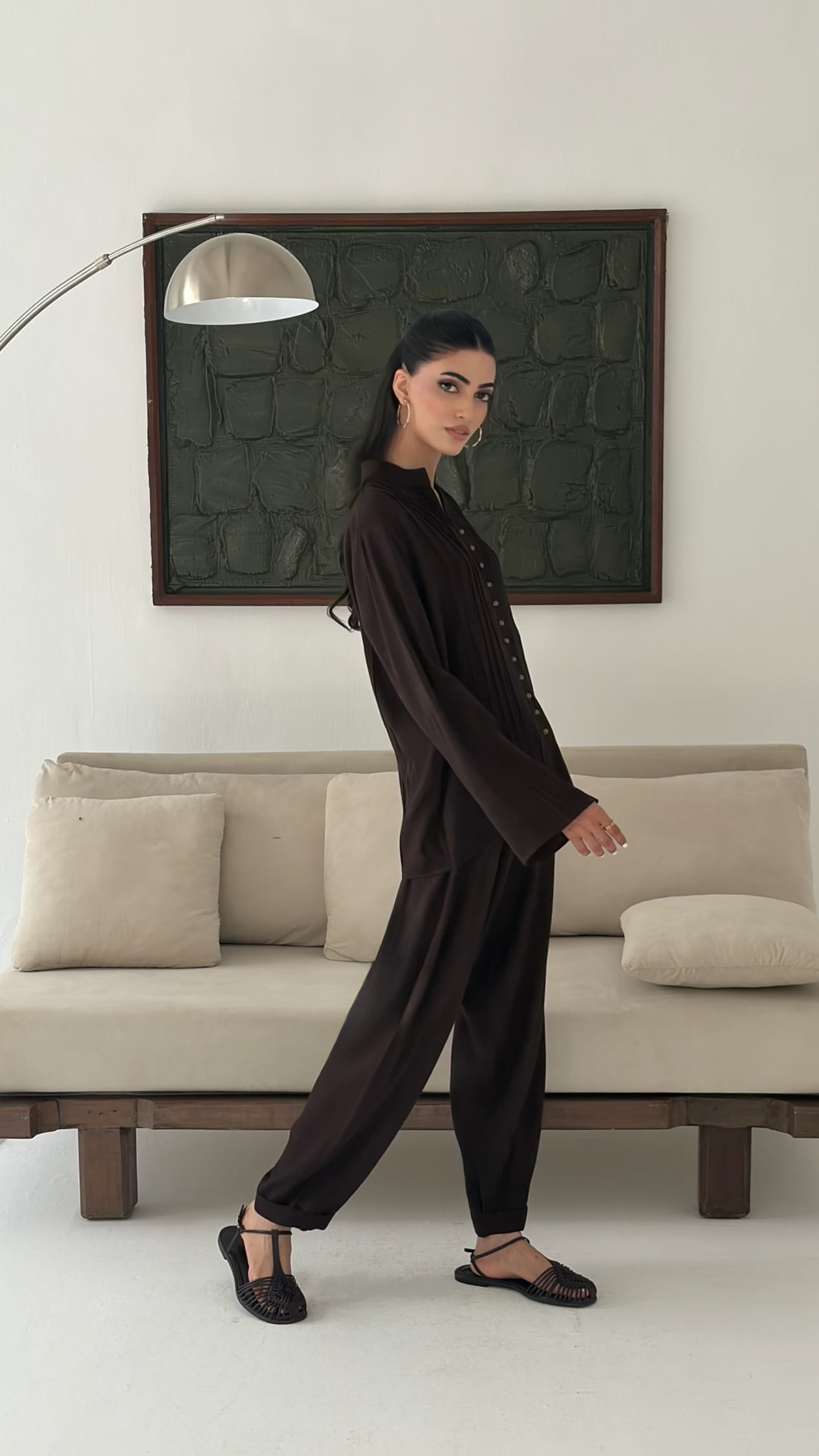 Pleated Ease Co-ord Set