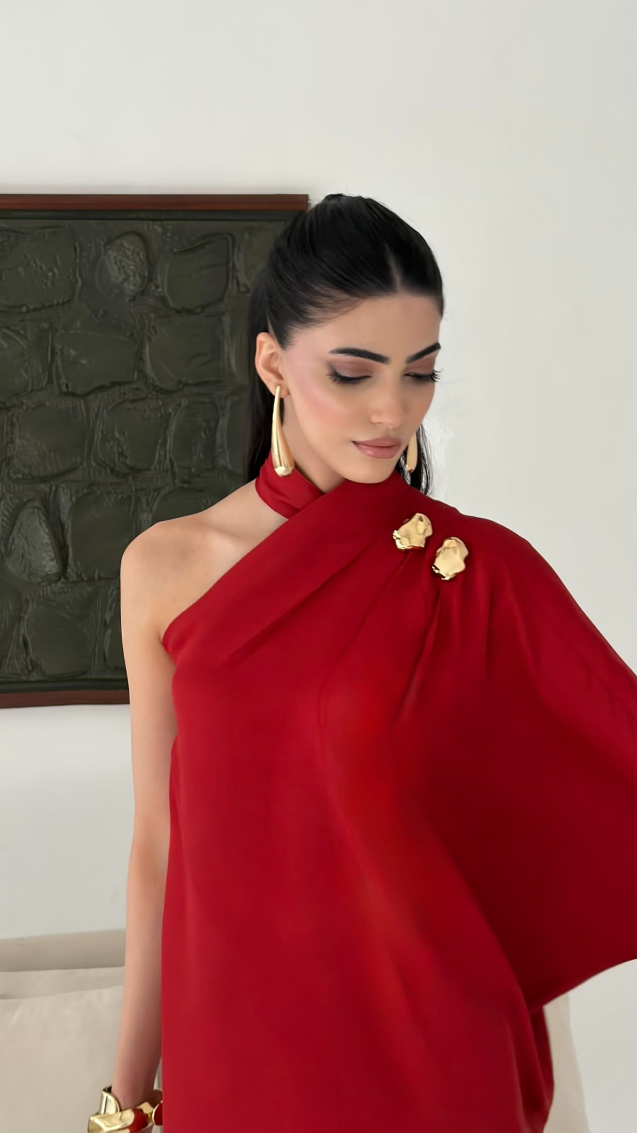 Sol One-Shoulder Co-ord set
