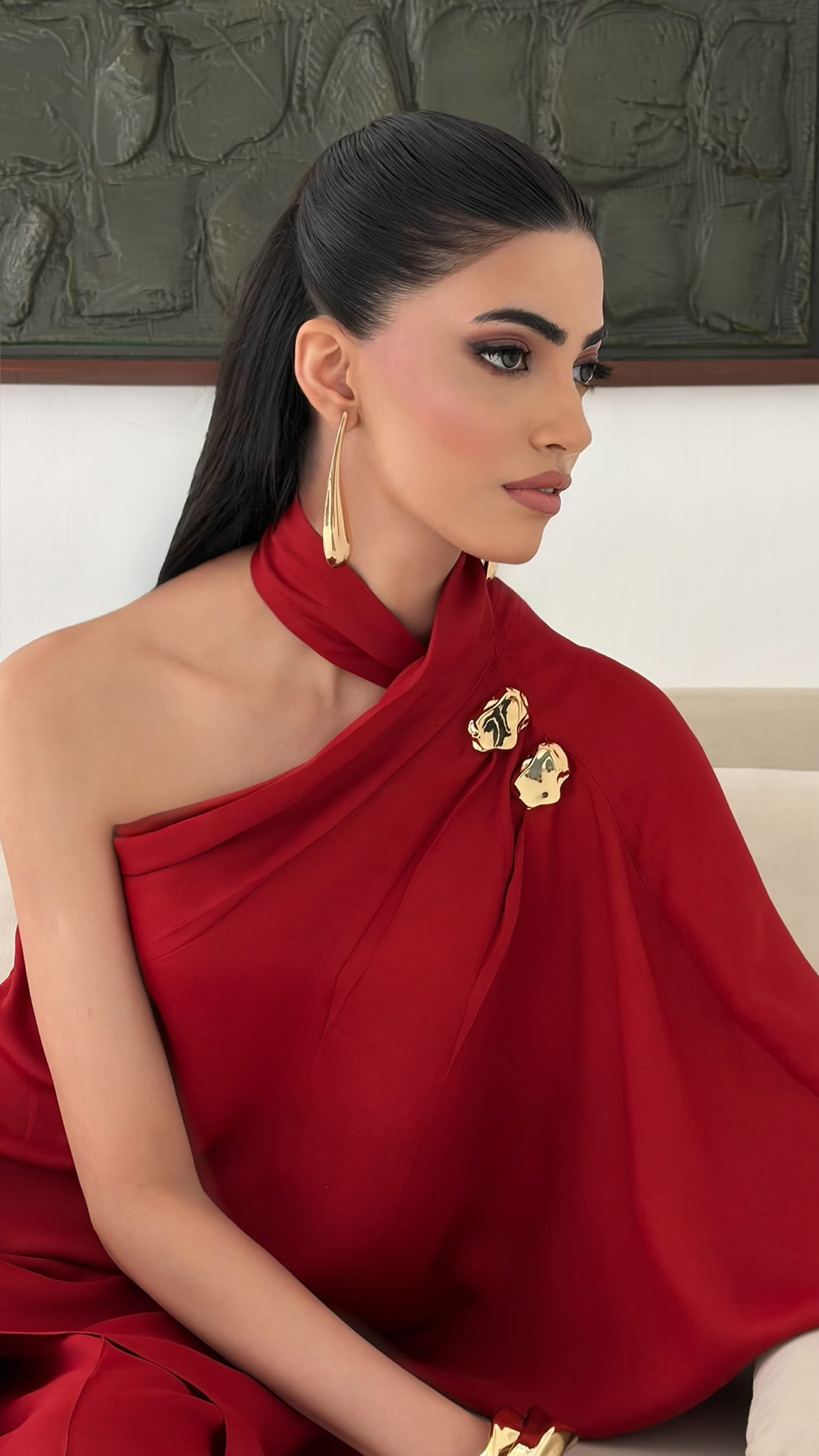 Sol One-Shoulder Co-ord set