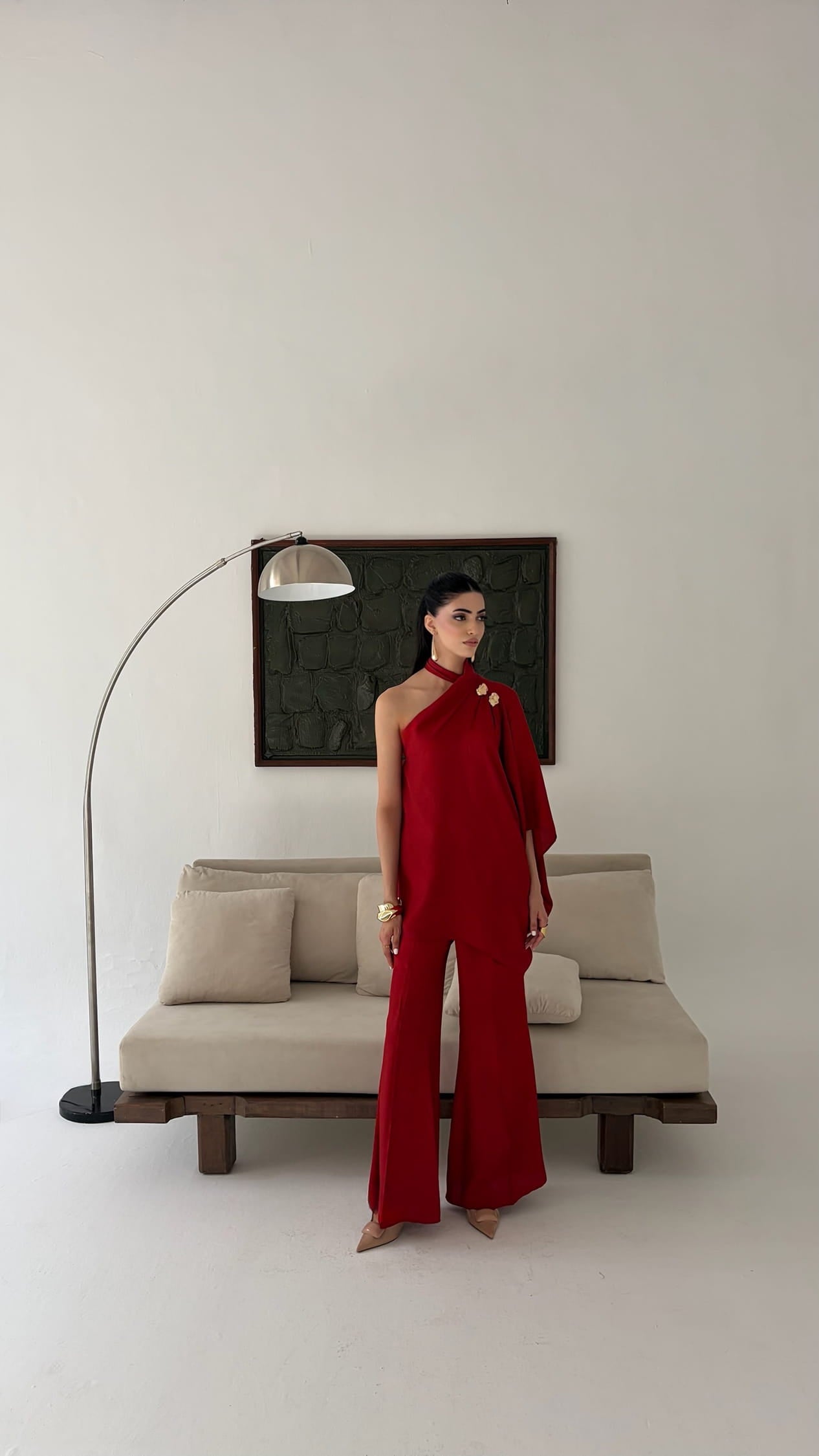 Sol One-Shoulder Co-ord set