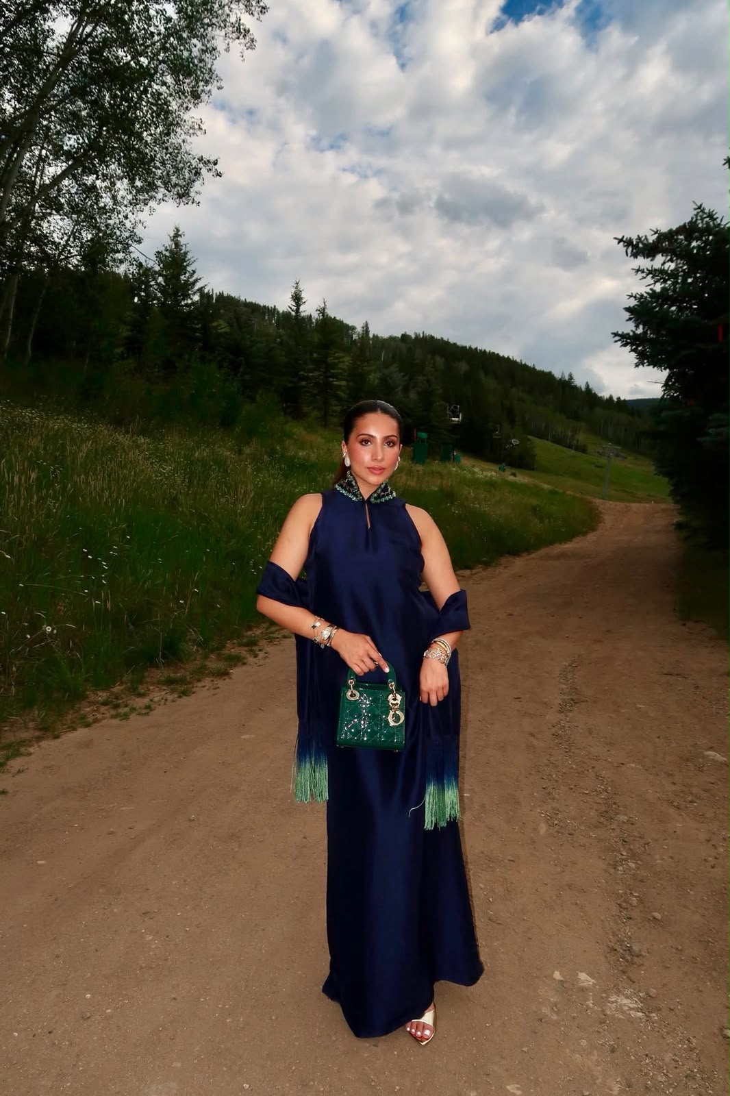Clouded Romance Kaftan